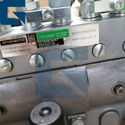 33100-93700 3310093700 Fuel Injector For D6BR Engine