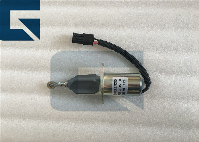 3935650 Excavator Engine Parts 24V Shut Off Solenoid / Shutdown Solenoid For 6CT
