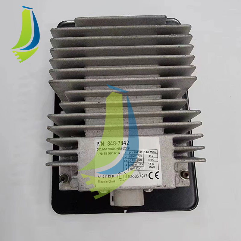 348-7842 3487842 Converter Power For Excavator Parts
